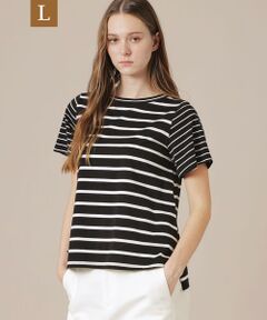 MACKINTOSH LONDON(L Size) / マッキントッシュ ロンドン (エル サイズ) カットソー | 【eclat5月号掲載】【L】ボーダーミックスTシャツ
