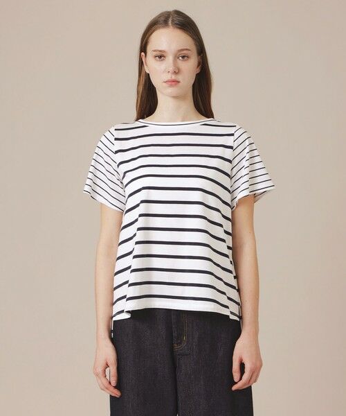 MACKINTOSH LONDON(L Size) / マッキントッシュ ロンドン (エル サイズ) カットソー | 【eclat5月号掲載】【L】ボーダーミックスTシャツ | 詳細3