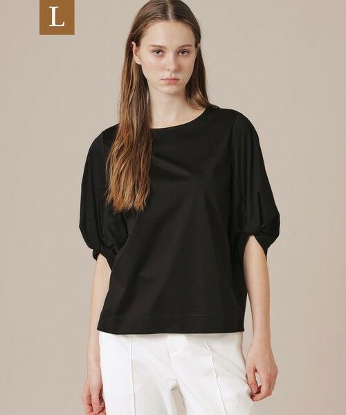 MACKINTOSH LONDON(L Size) / マッキントッシュ ロンドン (エル サイズ) カットソー | 【WEB・一部店舗限定】【L】ハイゲージスムースプルオーバー（ブラック）