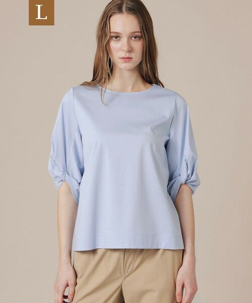 MACKINTOSH LONDON(L Size) / マッキントッシュ ロンドン (エル サイズ) カットソー | 【WEB・一部店舗限定】【L】ハイゲージスムースプルオーバー（ブルー）