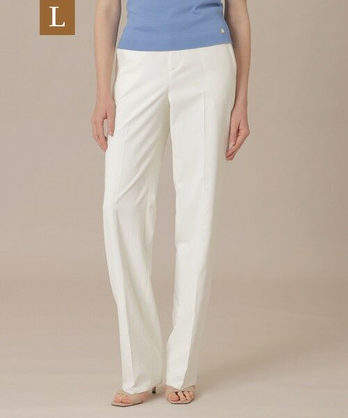 MACKINTOSH LONDON(L Size) / マッキントッシュ ロンドン (エル サイズ) その他パンツ | 【eclat5月号掲載】【L】ドライツイルワイドパンツ（オフホワイト）