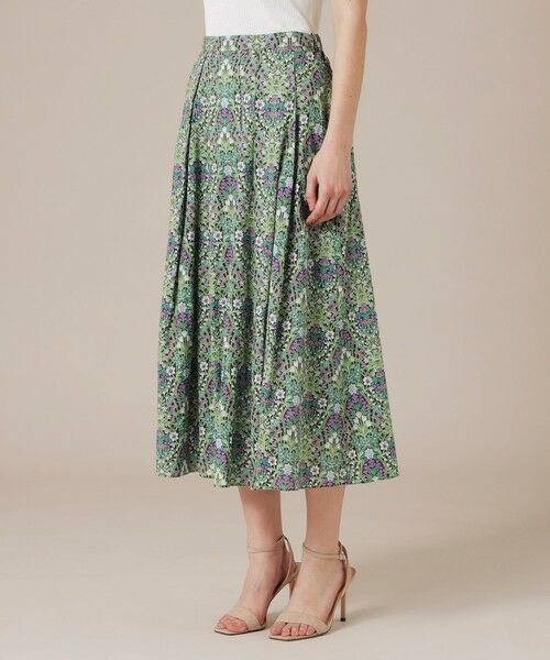 MACKINTOSH LONDON(L Size) / マッキントッシュ ロンドン (エル サイズ) ロング・マキシ丈スカート | 【L】ボタニカルウォールプリントスカート | 詳細6