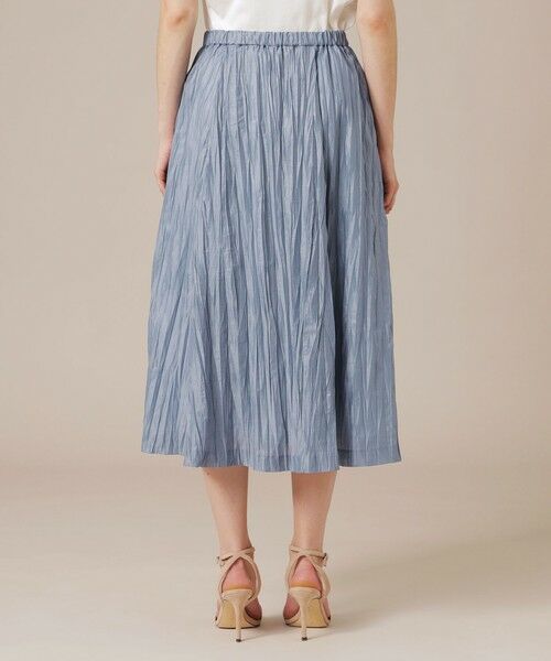 MACKINTOSH LONDON(L Size) / マッキントッシュ ロンドン (エル サイズ) ロング・マキシ丈スカート | 【eclat5月号掲載】【L】ワッシャーカールマイヤータックスカート | 詳細7