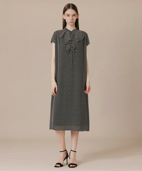 MACKINTOSH LONDON(L Size) / マッキントッシュ ロンドン (エル サイズ) ロング・マキシ丈ワンピース | 【WEB・一部店舗限定】【L】フラグメントプリントワンピース | 詳細3