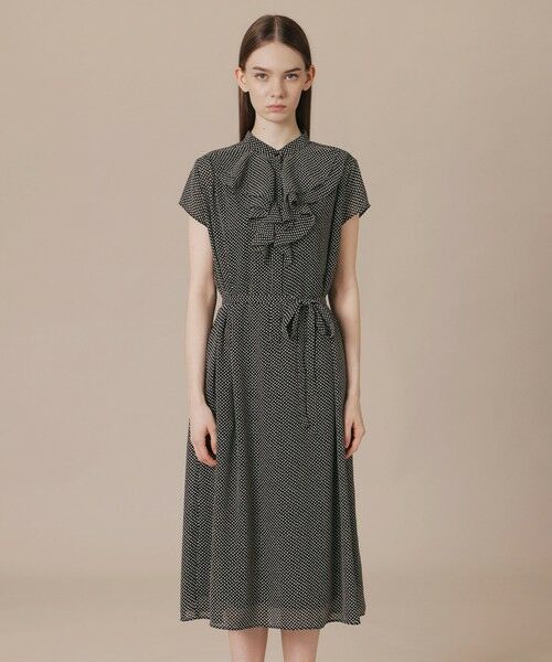 MACKINTOSH LONDON(L Size) / マッキントッシュ ロンドン (エル サイズ) ロング・マキシ丈ワンピース | 【WEB・一部店舗限定】【L】フラグメントプリントワンピース | 詳細4