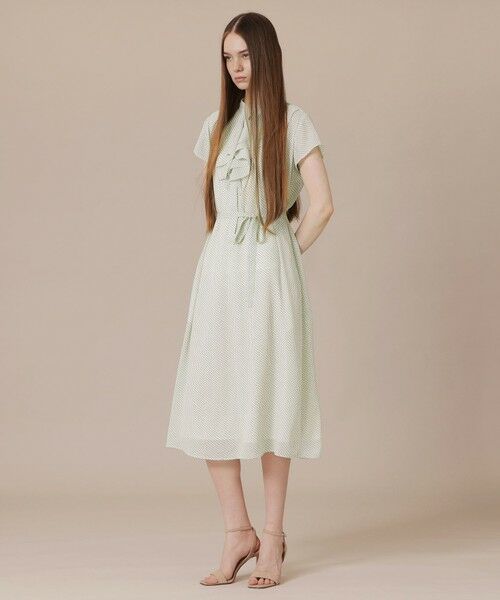 MACKINTOSH LONDON(L Size) / マッキントッシュ ロンドン (エル サイズ) ロング・マキシ丈ワンピース | 【WEB・一部店舗限定】【L】フラグメントプリントワンピース | 詳細1