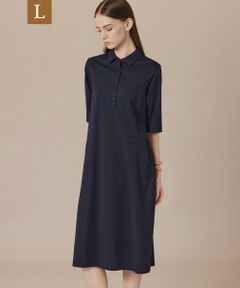 MACKINTOSH LONDON(L Size) / マッキントッシュ ロンドン (エル サイズ) ロング・マキシ丈ワンピース | 【WEB・一部店舗限定】【L】プレーティング天竺ワンピース