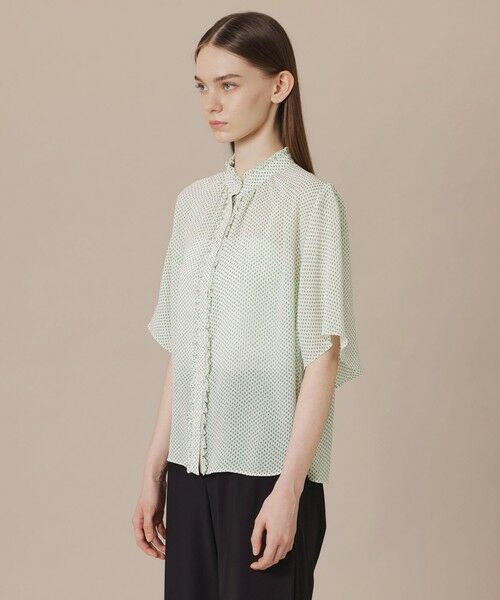 MACKINTOSH LONDON(L Size) / マッキントッシュ ロンドン (エル サイズ) シャツ・ブラウス | 【WEB・一部店舗限定】【L】フラグメントプリントブラウス | 詳細4