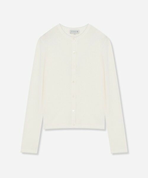 MACKINTOSH LONDON(L Size) / マッキントッシュ ロンドン (エル サイズ) ニット・セーター | 【L】クールレーヨンカーディガン（オフホワイト）