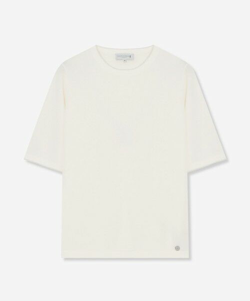 MACKINTOSH LONDON(L Size) / マッキントッシュ ロンドン (エル サイズ) ニット・セーター | 【L】クールレーヨンプルオーバー（オフホワイト）