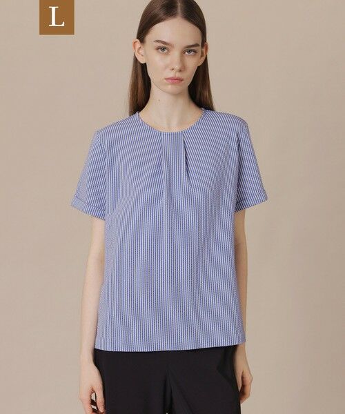 MACKINTOSH LONDON(L Size) / マッキントッシュ ロンドン (エル サイズ) カットソー | 【WEB・一部店舗限定】【L】サッカーストレッチプルオーバー（ブルー2）