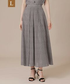 MACKINTOSH LONDON(L Size) / マッキントッシュ ロンドン (エル サイズ) ロング・マキシ丈スカート | 【L】ハイツイストワッシャータックスカート