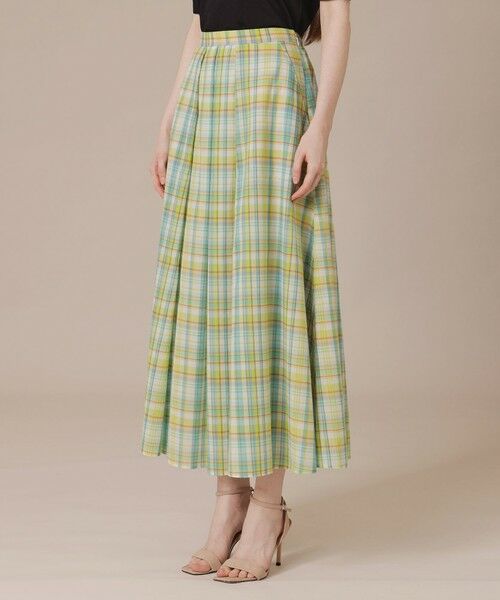 MACKINTOSH LONDON(L Size) / マッキントッシュ ロンドン (エル サイズ) ロング・マキシ丈スカート | 【L】ハイツイストワッシャータックスカート | 詳細5