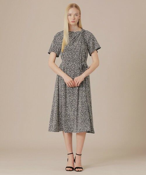 MACKINTOSH LONDON(L Size) / マッキントッシュ ロンドン (エル サイズ) ロング・マキシ丈ワンピース | 【L】クランブルドットワンピース | 詳細1