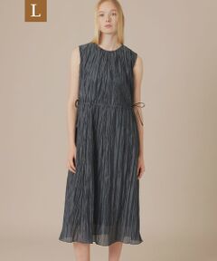 MACKINTOSH LONDON(L Size) / マッキントッシュ ロンドン (エル サイズ) ロング・マキシ丈ワンピース | 【L】ワッシャーカールマイヤーワンピース