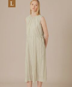 MACKINTOSH LONDON(L Size) / マッキントッシュ ロンドン (エル サイズ) ロング・マキシ丈ワンピース | 【L】ワッシャーカールマイヤーワンピース