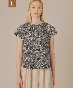 MACKINTOSH LONDON(L Size) / マッキントッシュ ロンドン (エル サイズ) シャツ・ブラウス | 【L】クランブルドットブラウス