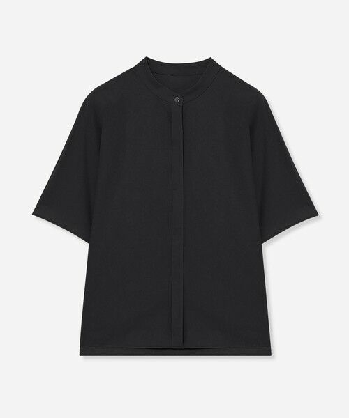 MACKINTOSH LONDON(L Size) / マッキントッシュ ロンドン (エル サイズ) シャツ・ブラウス | 【L】トリコットストレッチブラウス（ブラック）