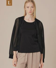 MACKINTOSH LONDON(L Size) / マッキントッシュ ロンドン (エル サイズ) ニット・セーター | 【L】シアージャカードカーディガン