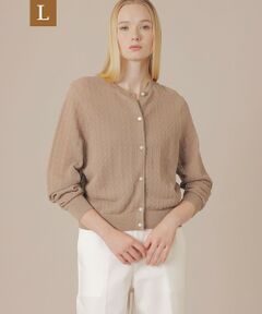 MACKINTOSH LONDON(L Size) / マッキントッシュ ロンドン (エル サイズ) ニット・セーター | 【L】シアージャカードカーディガン
