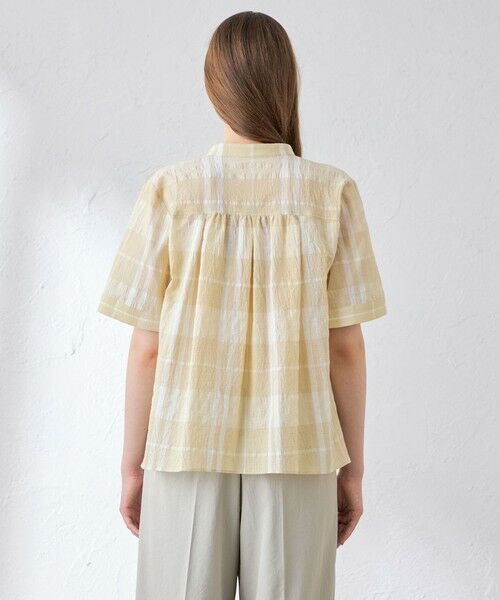 MACKINTOSH LONDON(L Size) / マッキントッシュ ロンドン (エル サイズ) シャツ・ブラウス | 【L】シアーボイルチェックブラウス | 詳細6