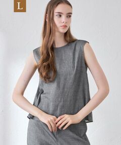 MACKINTOSH LONDON(L Size) / マッキントッシュ ロンドン (エル サイズ) シャツ・ブラウス | 【L】リンクルコットンブラウス