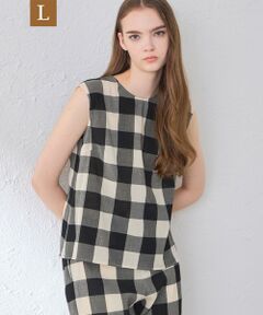 MACKINTOSH LONDON(L Size) / マッキントッシュ ロンドン (エル サイズ) シャツ・ブラウス | 【L】リンクルコットンブラウス