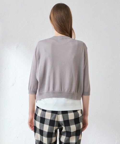 MACKINTOSH LONDON(L Size) / マッキントッシュ ロンドン (エル サイズ) ニット・セーター | 【L】【Bray Bolero/ブレイボレロ】エアリーホールガーメントボレロ | 詳細6