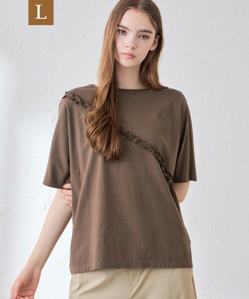 MACKINTOSH LONDON(L Size) / マッキントッシュ ロンドン (エル サイズ) カットソー | 【L】ソフトウォッシュＴシャツ（ブラウン）