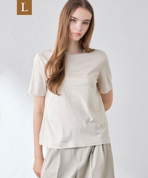 MACKINTOSH LONDON(L Size) / マッキントッシュ ロンドン (エル サイズ) カットソー | 【L】シェーディングシグネチャーロゴTシャツ（ホワイト系その他）
