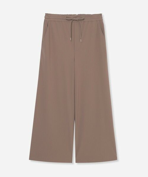 MACKINTOSH LONDON(L Size) / マッキントッシュ ロンドン (エル サイズ) その他パンツ | 【L】【Lesbury Easy Pants/レスベリー イージーパンツ】トリコットストレッチワイドパンツ(ブラウン)