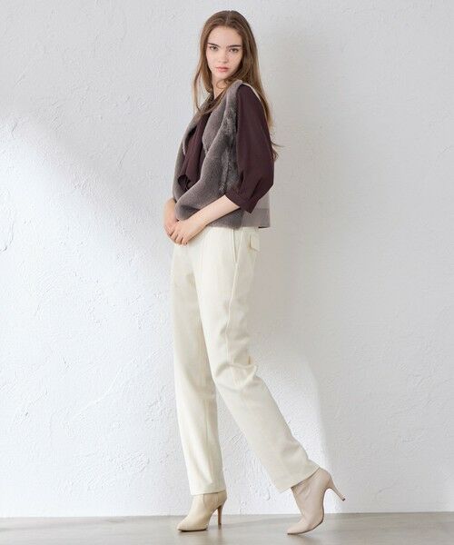 MACKINTOSH LONDON(L Size) / マッキントッシュ ロンドン (エル サイズ) ノーカラージャケット | 【L】ファーコンビニットジレ | 詳細2