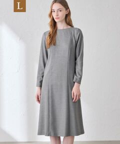 MACKINTOSH LONDON(L Size) / マッキントッシュ ロンドン (エル サイズ) ロング・マキシ丈ワンピース | 【L】キュプラポリエステルワンピース