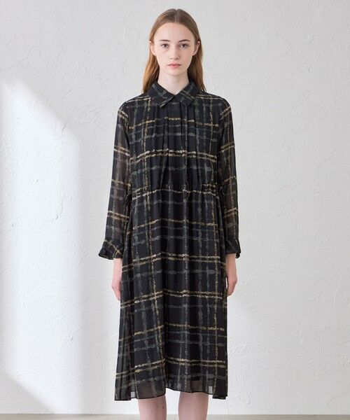 MACKINTOSH LONDON(L Size) / マッキントッシュ ロンドン (エル サイズ) ロング・マキシ丈ワンピース | 【L】チェックプリントワンピース | 詳細2