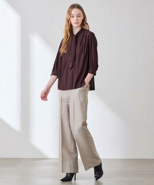 MACKINTOSH LONDON(L Size) / マッキントッシュ ロンドン (エル サイズ) シャツ・ブラウス | 【L】コットンコンフィボウタイブラウス | 詳細2