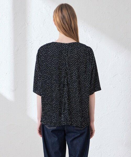 MACKINTOSH LONDON(L Size) / マッキントッシュ ロンドン (エル サイズ) シャツ・ブラウス | 【L】ドットプリントプリーツブラウス | 詳細5