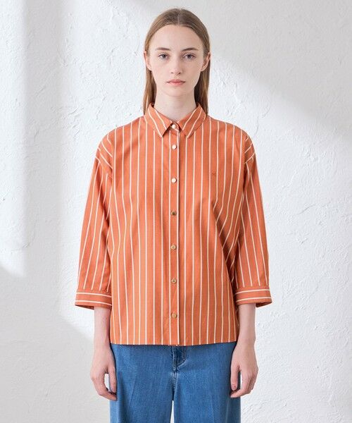 MACKINTOSH LONDON(L Size) / マッキントッシュ ロンドン (エル サイズ) シャツ・ブラウス | 【L】コットンタイプライターストライプシャツ | 詳細3