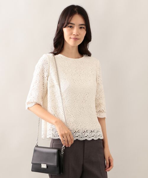 セール ケミカルレースブラウス シャツ ブラウス Mackintosh London マッキントッシュ ロンドン ファッション通販 タカシマヤファッションスクエア