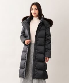 サテンタフタロングダウン