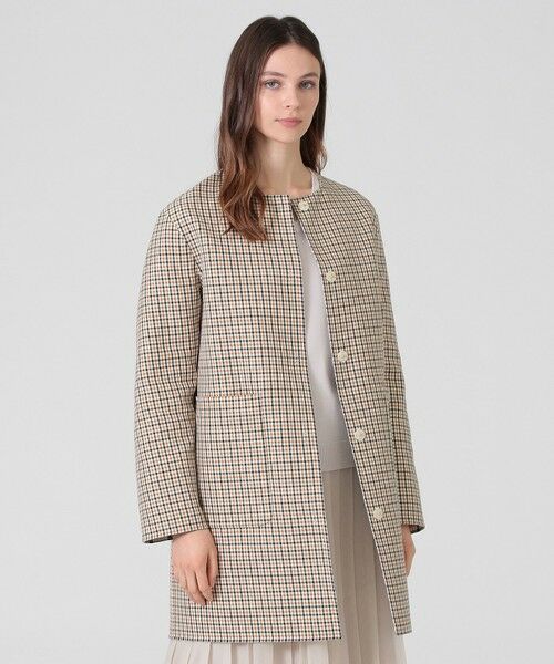 セール ダブルフェイスリバーチェックコート その他アウター Mackintosh London マッキントッシュ ロンドン ファッション通販 タカシマヤファッションスクエア