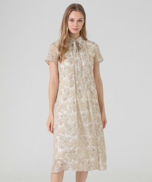 セール Bibury Flower カルゼワンピース ロング マキシ丈ワンピース Mackintosh London マッキントッシュ ロンドン ファッション通販 タカシマヤファッションスクエア