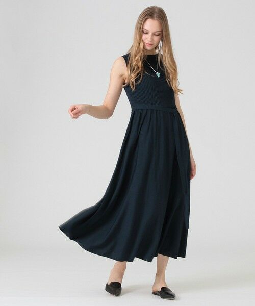 セール ビスコースナイロンワンピース ロング マキシ丈ワンピース Mackintosh London マッキントッシュ ロンドン ファッション通販 タカシマヤファッションスクエア