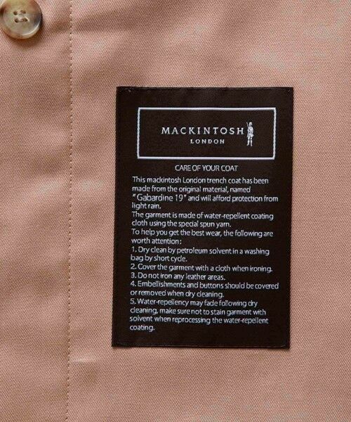 MACKINTOSH LONDON / マッキントッシュ ロンドン  その他アウター | 【GABARDINE 19】ファルカークロングコート | 詳細16