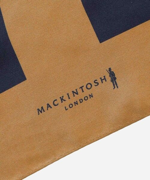 MACKINTOSH LONDON / マッキントッシュ ロンドン  マフラー・ショール・スヌード・ストール | ブロックパターン剣先スカーフ | 詳細7