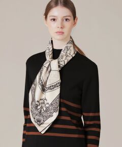 MACKINTOSH LONDON / マッキントッシュ ロンドン  マフラー・ショール・スヌード・ストール | Mモチーフスクエアスカーフ