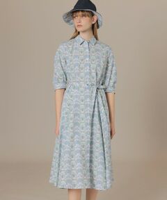 MACKINTOSH LONDON / マッキントッシュ ロンドン  ロング・マキシ丈ワンピース | 【BIBURY FLOWER 002】バイブリーフラワー002ワンピース