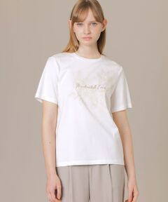 MACKINTOSH LONDON / マッキントッシュ ロンドン  カットソー | ボタニカルリーフプリントTシャツ