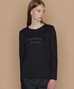 MACKINTOSH LONDON / マッキントッシュ ロンドン  カットソー | ロゴプリント長袖Tシャツ