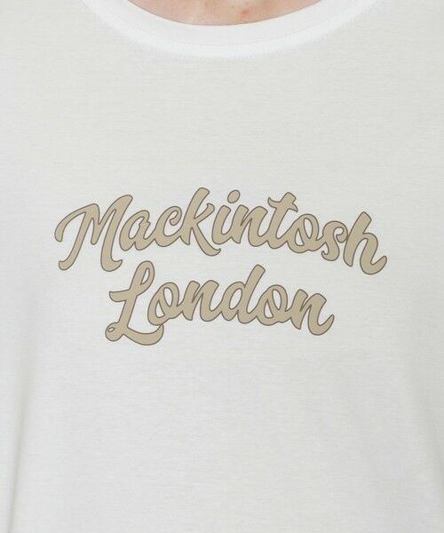 ロゴプリント長袖Tシャツ （カットソー）｜MACKINTOSH LONDON