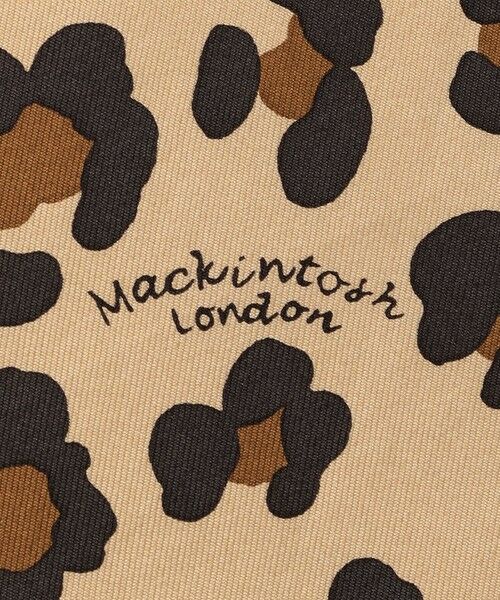 MACKINTOSH LONDON / マッキントッシュ ロンドン  マフラー・ショール・スヌード・ストール | 【エクラ掲載】レオパードダイヤモンドシェイプスカーフ | 詳細5